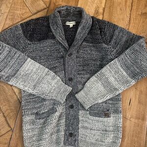 Appaman Kids' Charcoal and Light Gray Knit Blazer